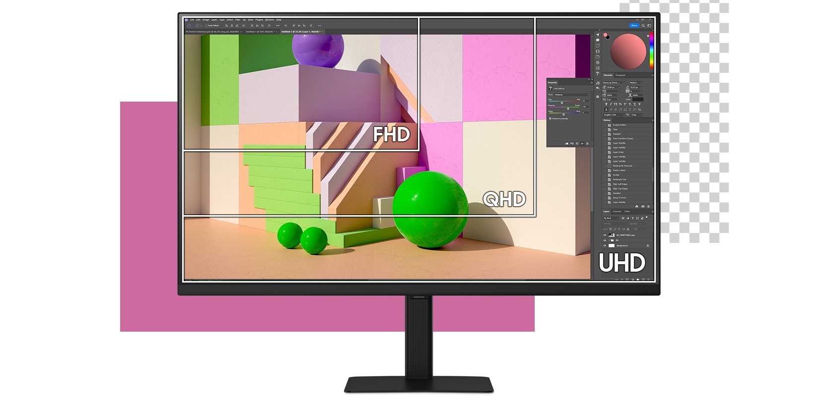 27 LED monitor SAMSUNG ViewFinity S7 S27D700EAU