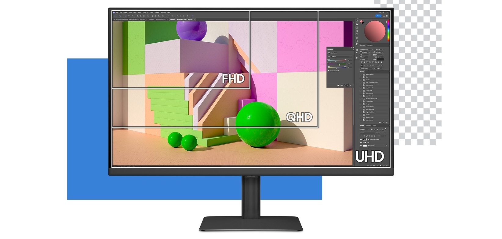 32 LED monitor SAMSUNG ViewFinity S8 S32D800EAU