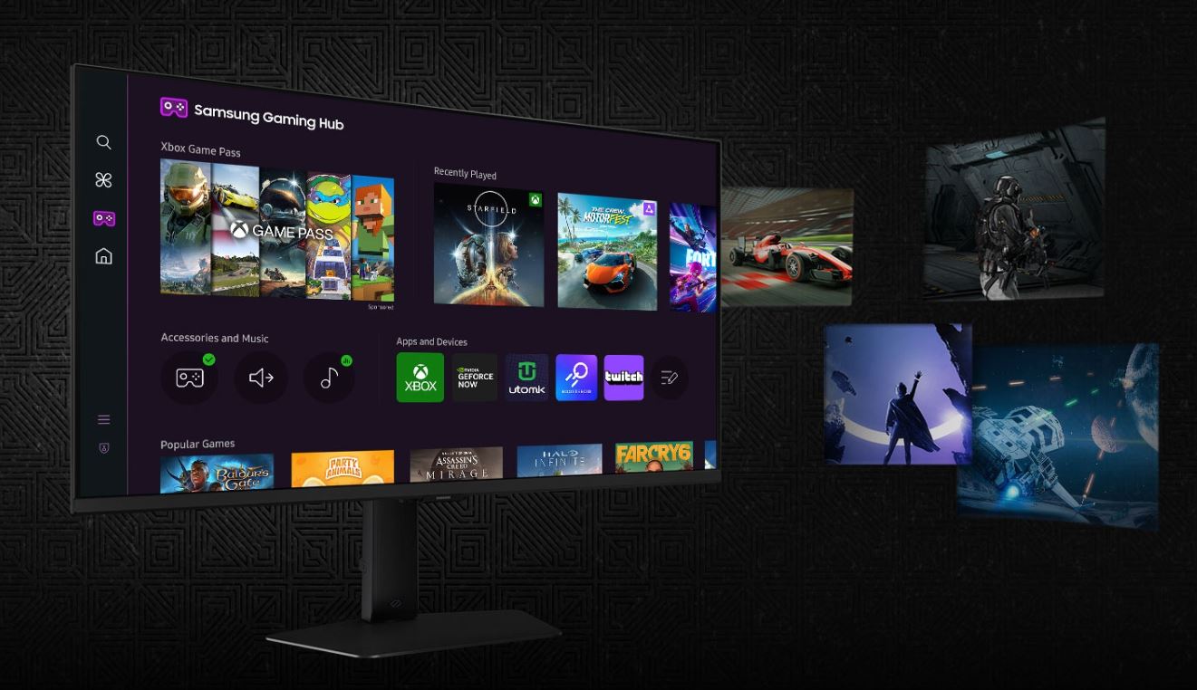 27 LED herní  monitor SAMSUNG Odyssey G7 S27DG702EU