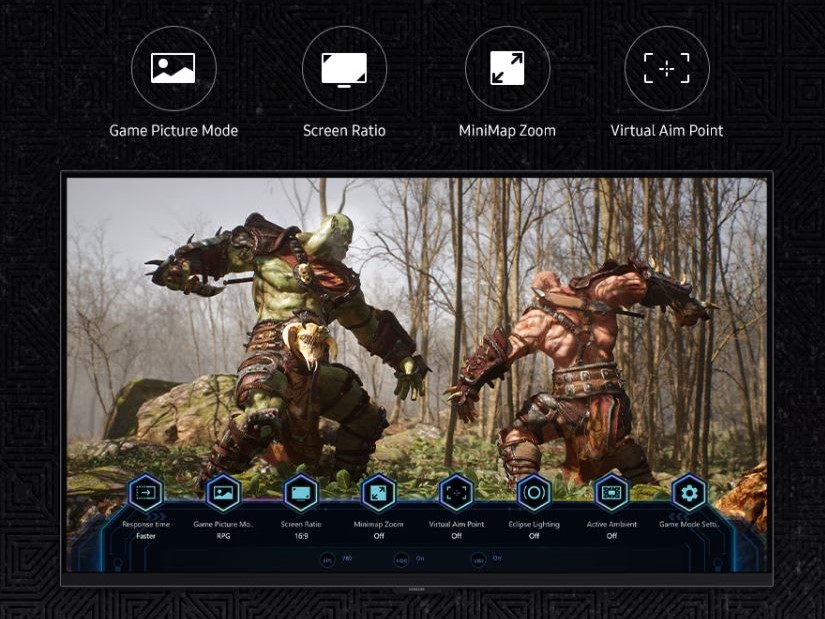 27 LED herní  monitor SAMSUNG Odyssey G7 S27DG702EU