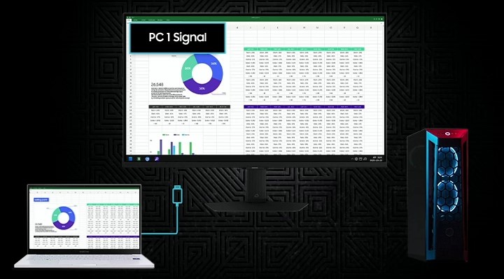 27 LED herní  monitor SAMSUNG Odyssey G7 S27DG702EU