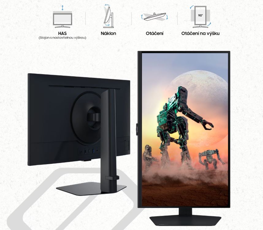 27 LED monitor SAMSUNG Odyssey G5 S27DG500EU
