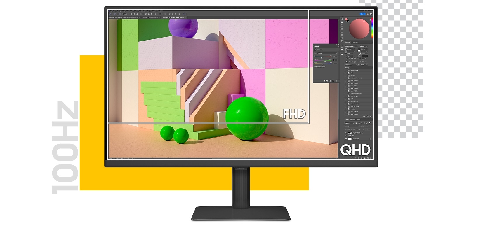 32 LED monitor SAMSUNG ViewFinity S6 S32D600EAU