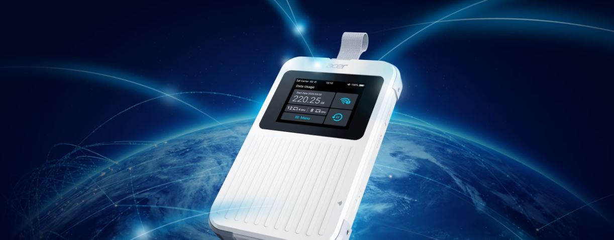 Mobilní WiFi hotspot router ACER Connect Enduro M6E
