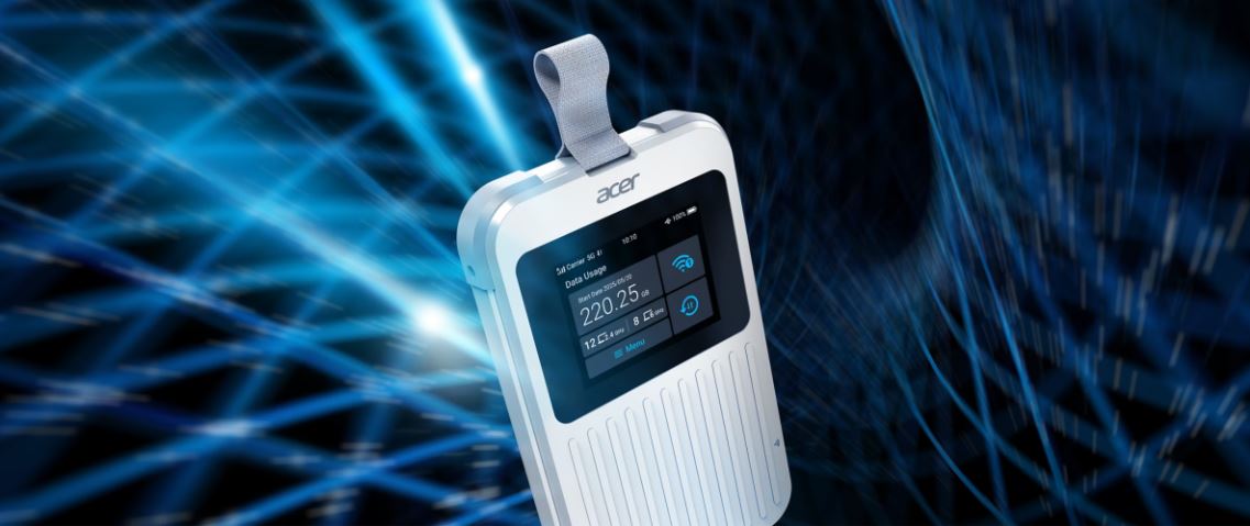 Mobilní WiFi hotspot router ACER Connect Enduro M6E
