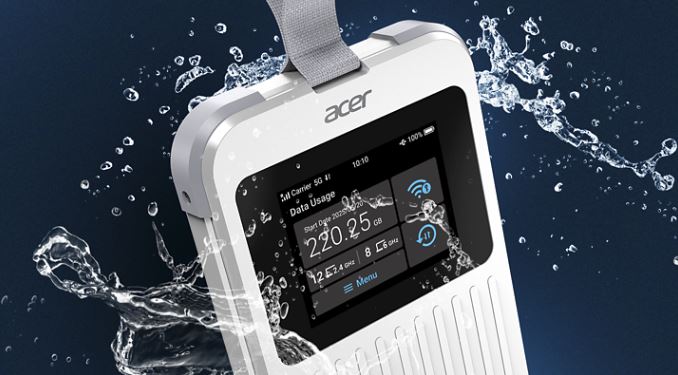 Mobilní WiFi hotspot router ACER Connect Enduro M6E