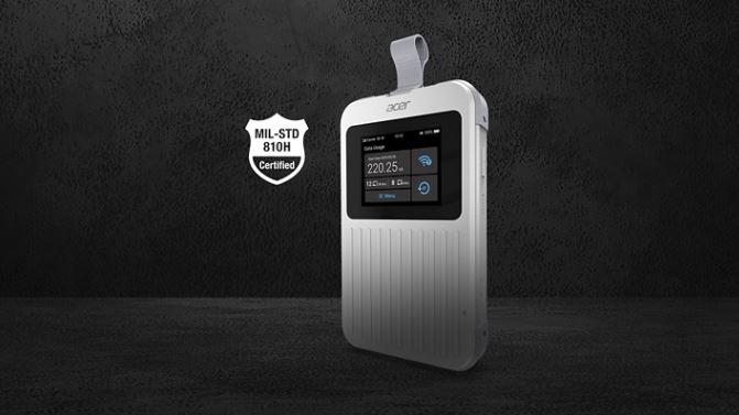 Mobilní WiFi hotspot router ACER Connect Enduro M6E