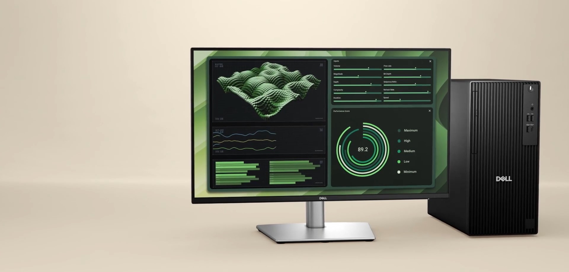 Počítač DELL Pro QCT1250 Tower i514500