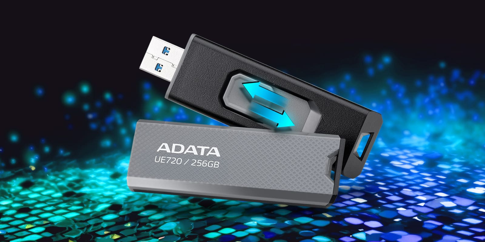 Přenosný flash disk ADATA UE720 128GB