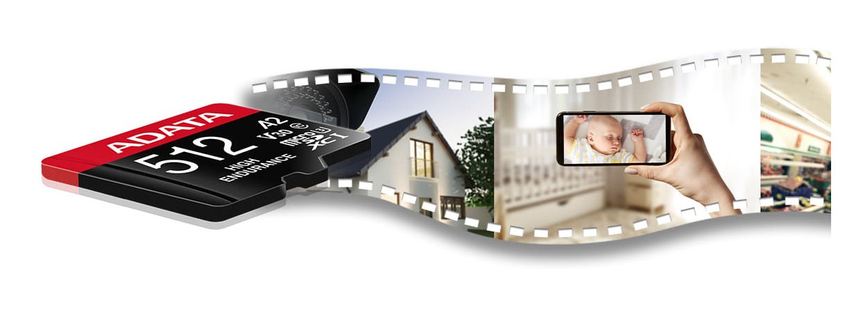 Paměťová karta ADATA High Endurance MicroSDXC 64GB