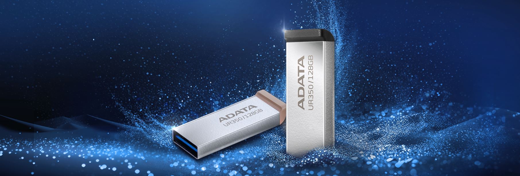 Přenosný flash disk ADATA UR350 64GB černá
