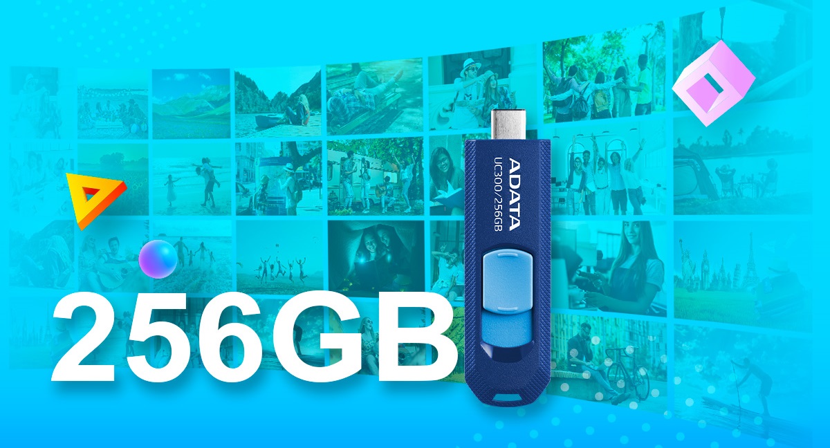 Přenosný flash disk ADATA UC300 64GB USB 32