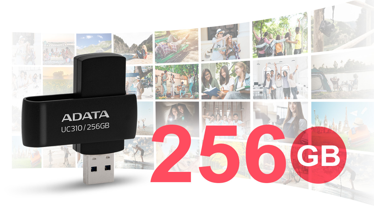 Přenosný flash disk ADATA UC310 64GB USB 32