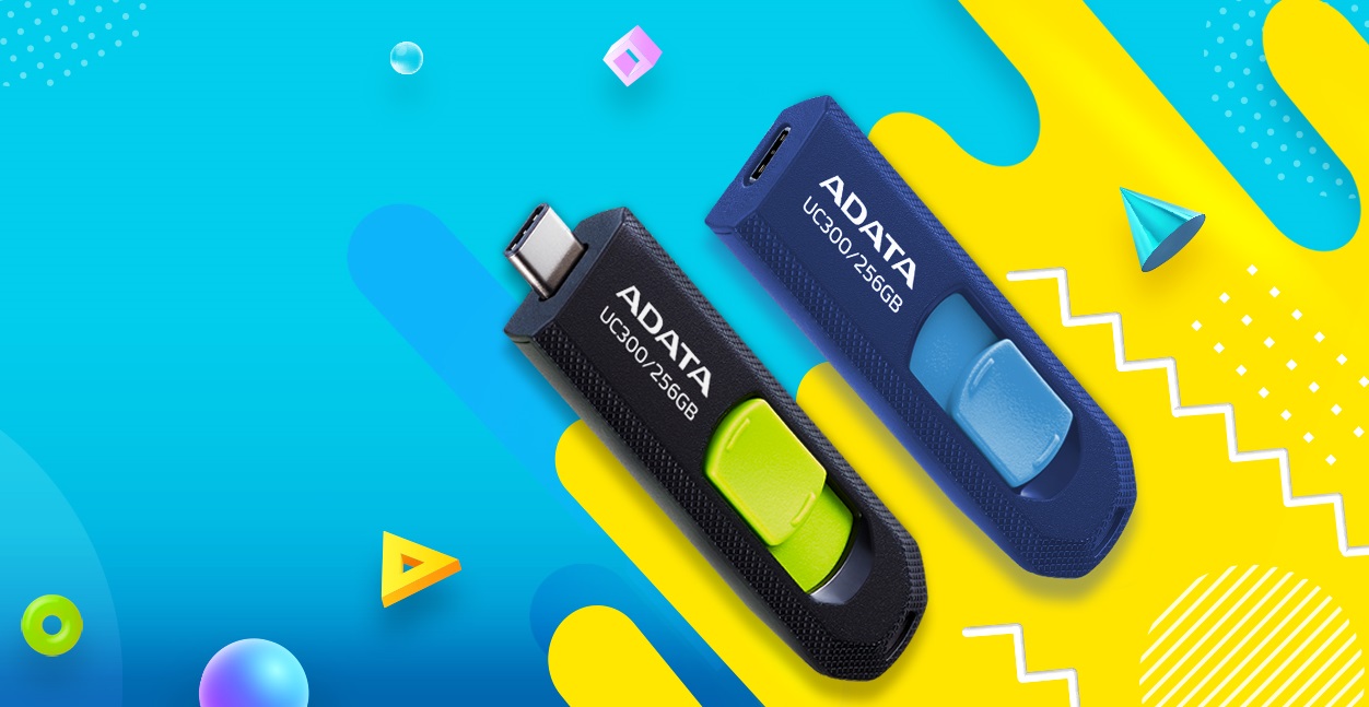 Přenosný flash disk ADATA UC300 256GB USB 32