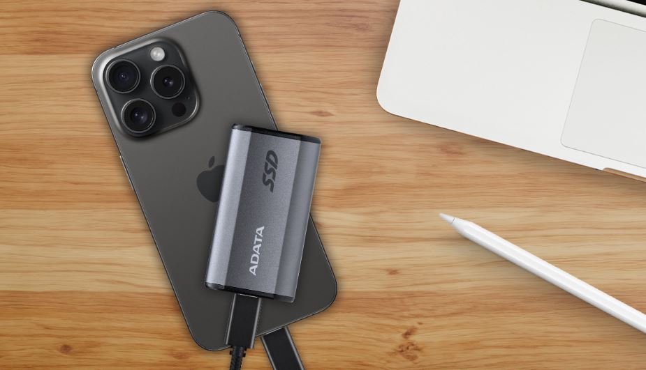 Externí SSD disk ADATA Elite SE880 500GB modrá