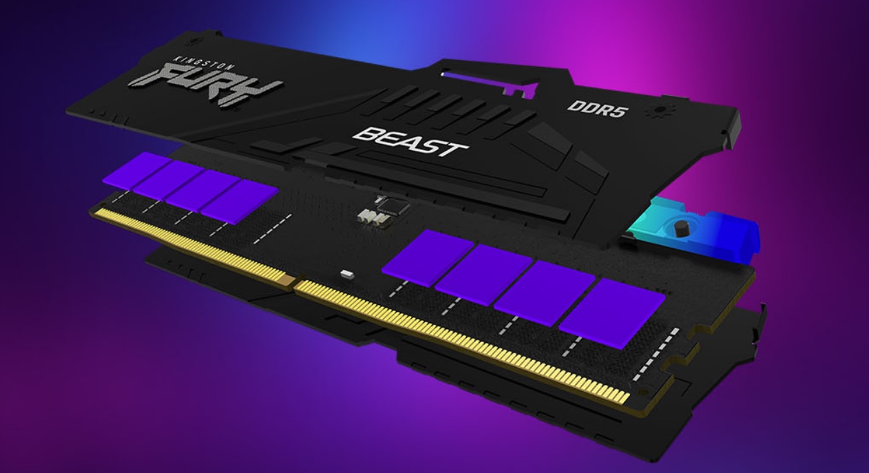 Paměťový modul KINGSTON FURY Beast DDR5 32GB 5600MHz