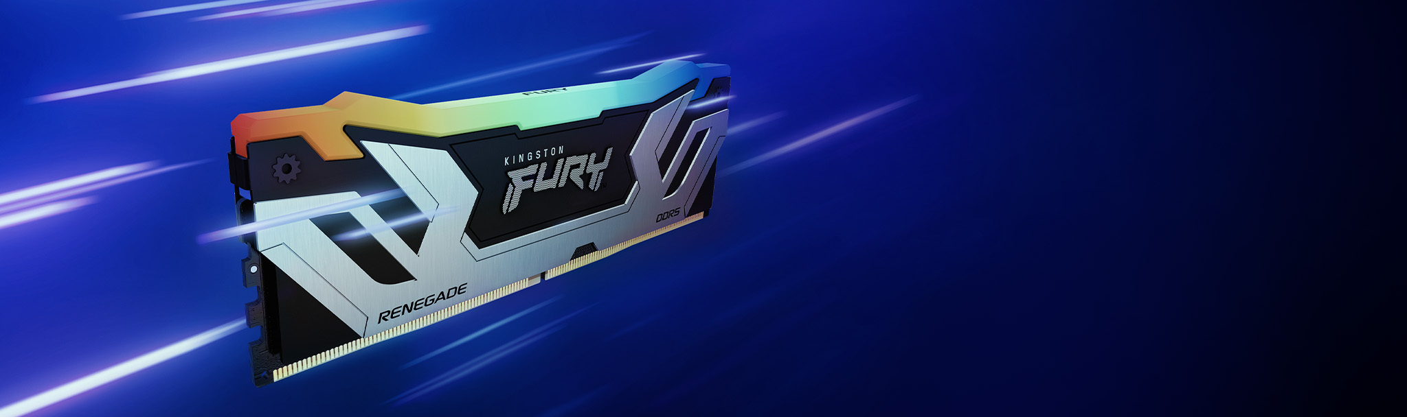 Paměťový modul KINGSTON FURY Renegade CUDIMM DDR5 24GB 8400MHz CL40