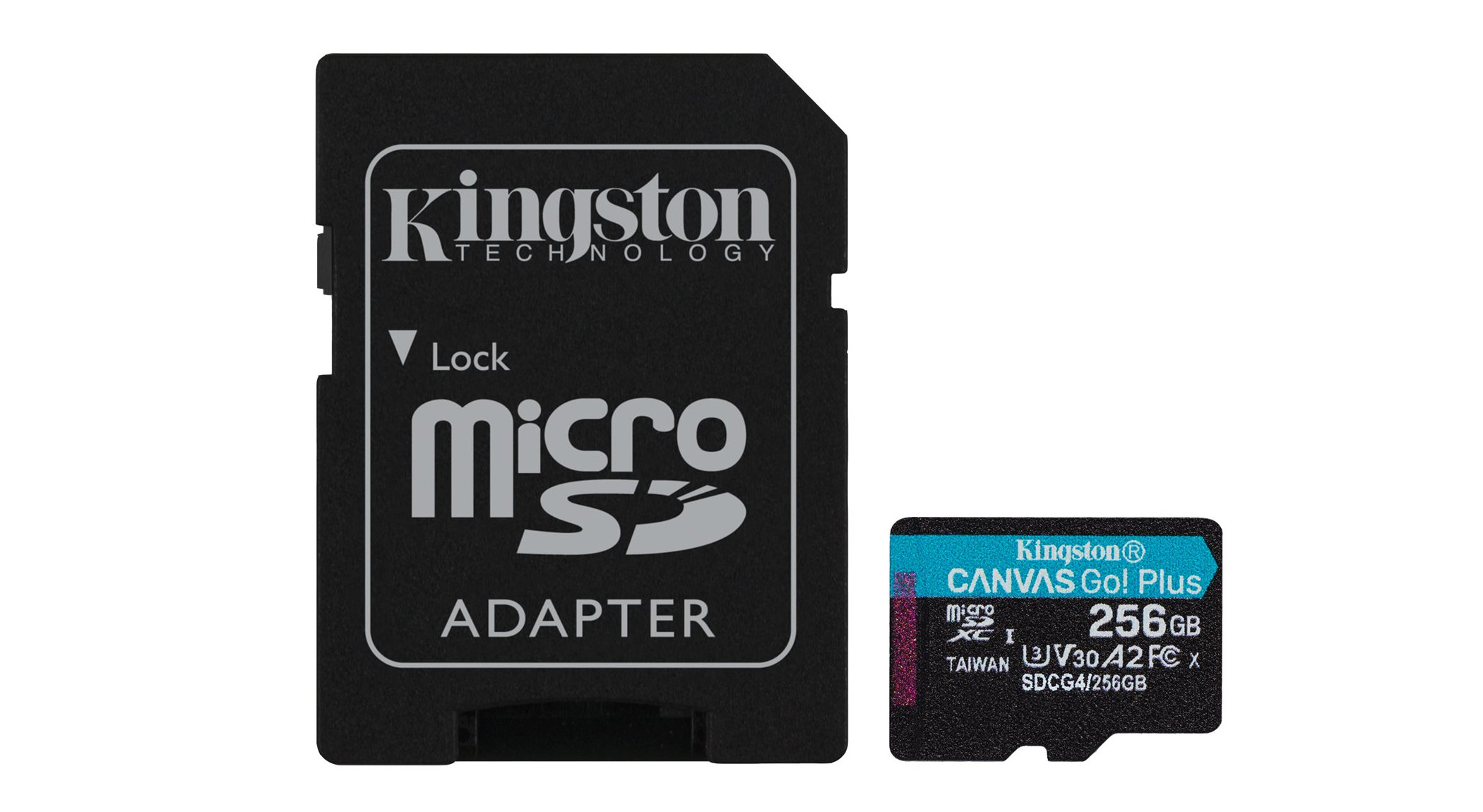 Paměťová karta KINGSTON Canvas Go Plus A2 Micro SDXC 256GB