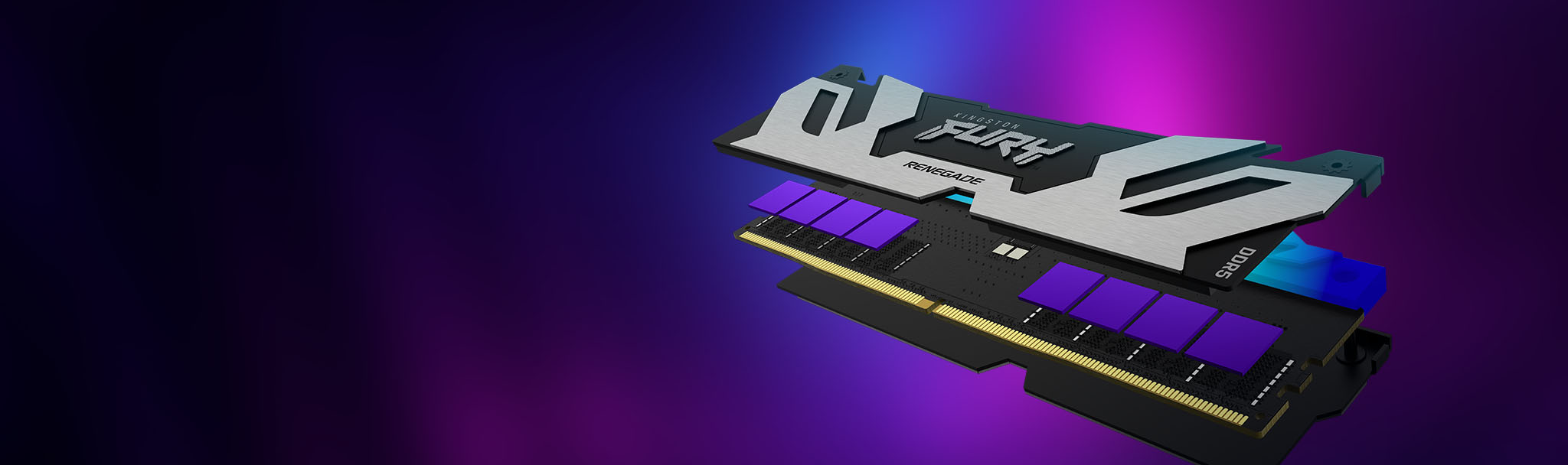 Paměťový modul KINGSTON FURY Renegade CUDIMM DDR5 48GB