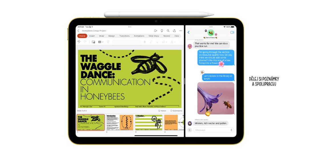 Tablet APPLE iPad 11 256GB WiFi Yellow