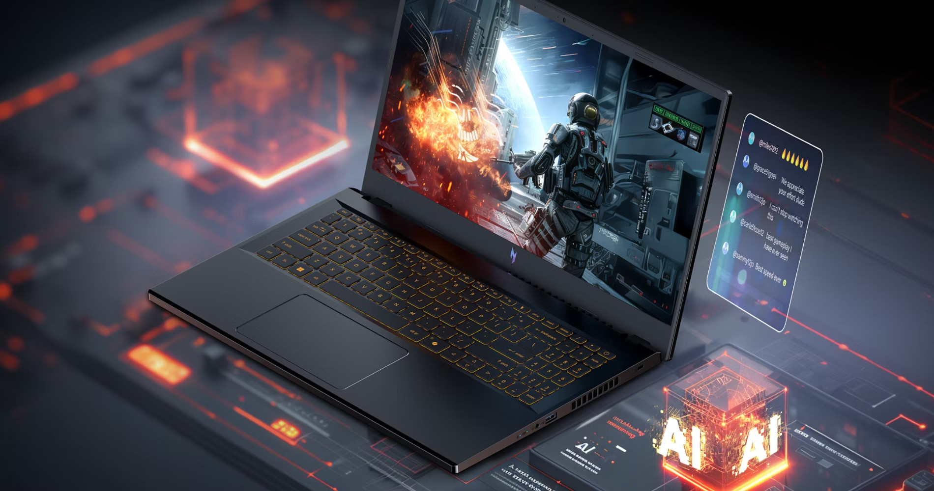 Herní notebook ACER Nitro V 15 ANV155257JK