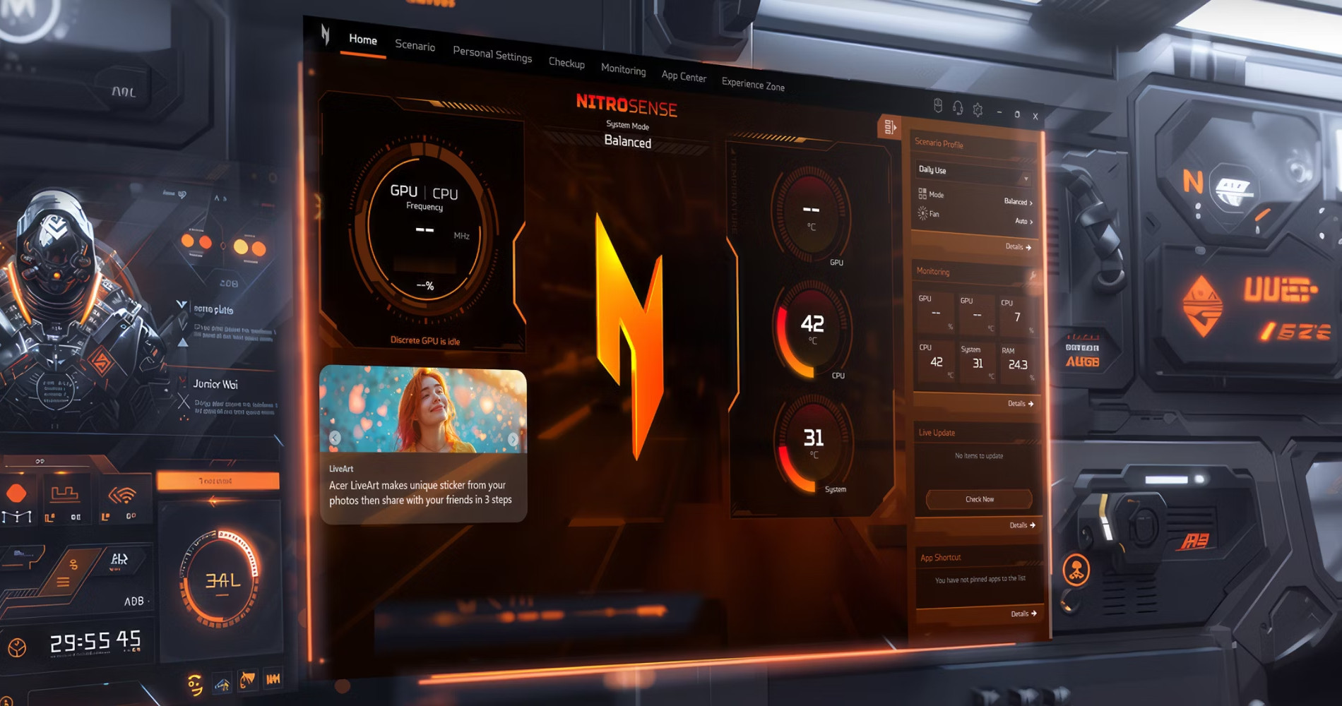 Herní notebook ACER Nitro V 15 ANV155257JK