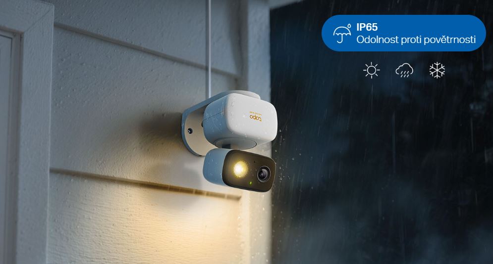 WiFi kamera pro vnitřnívenkovní domácí bezpečnost TPLINK Tapo C236