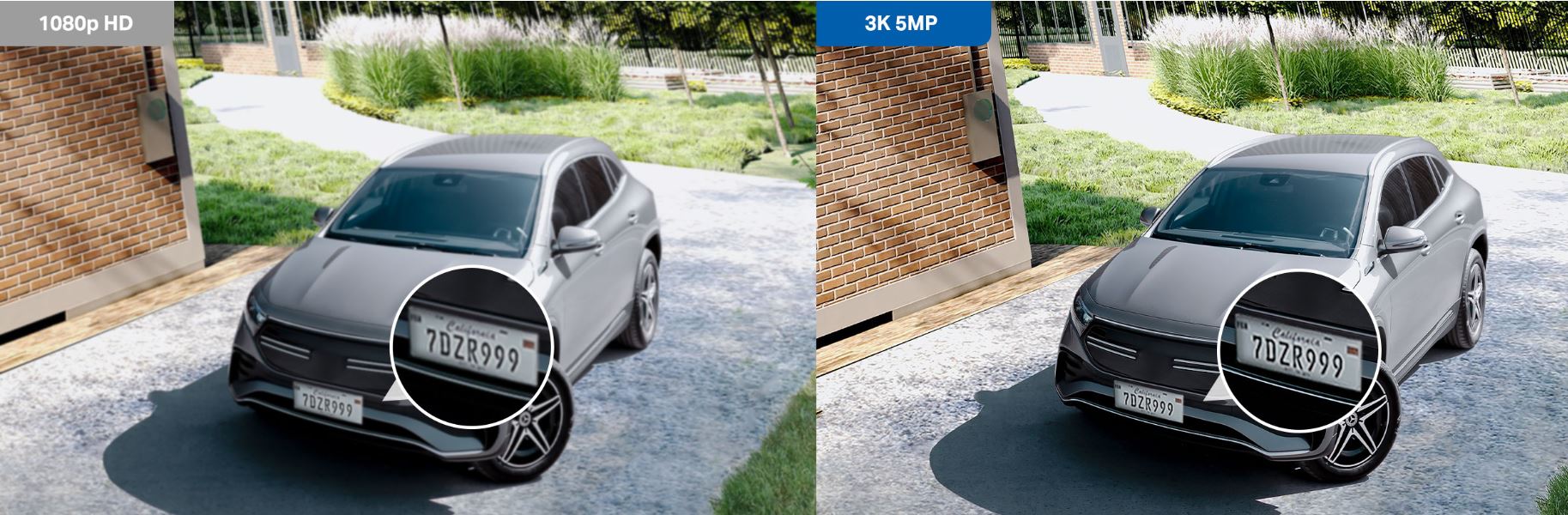 WiFi kamera pro vnitřnívenkovní domácí bezpečnost TPLINK Tapo C236