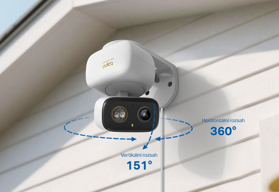 WiFi kamera pro vnitřnívenkovní domácí bezpečnost TPLINK Tapo C236