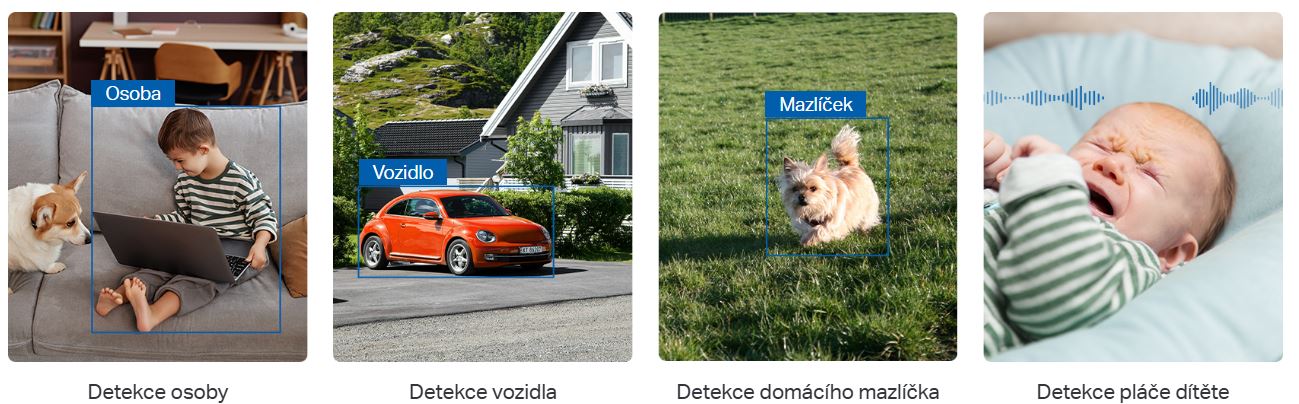 WiFi kamera pro vnitřnívenkovní domácí bezpečnost TPLINK Tapo C236