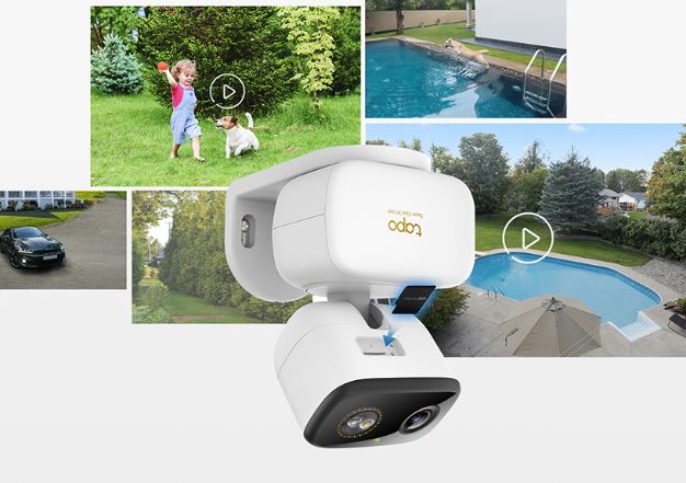 WiFi kamera pro vnitřnívenkovní domácí bezpečnost TPLINK Tapo C236
