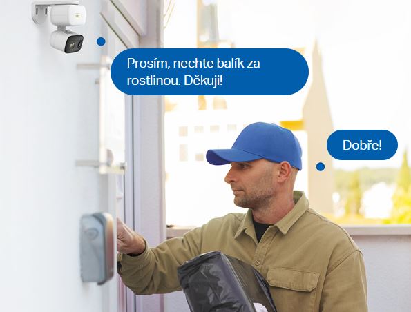 WiFi kamera pro vnitřnívenkovní domácí bezpečnost TPLINK Tapo C236