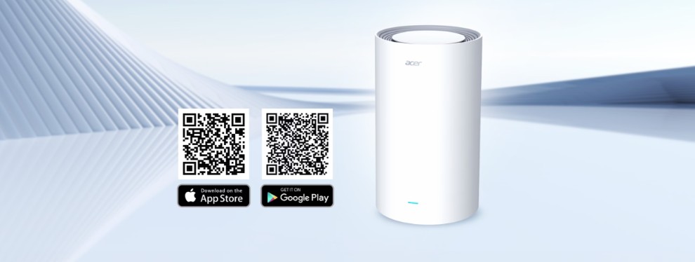 WiFi Mesh router ACER Connect Ovia T520 WiFi 7 1pack