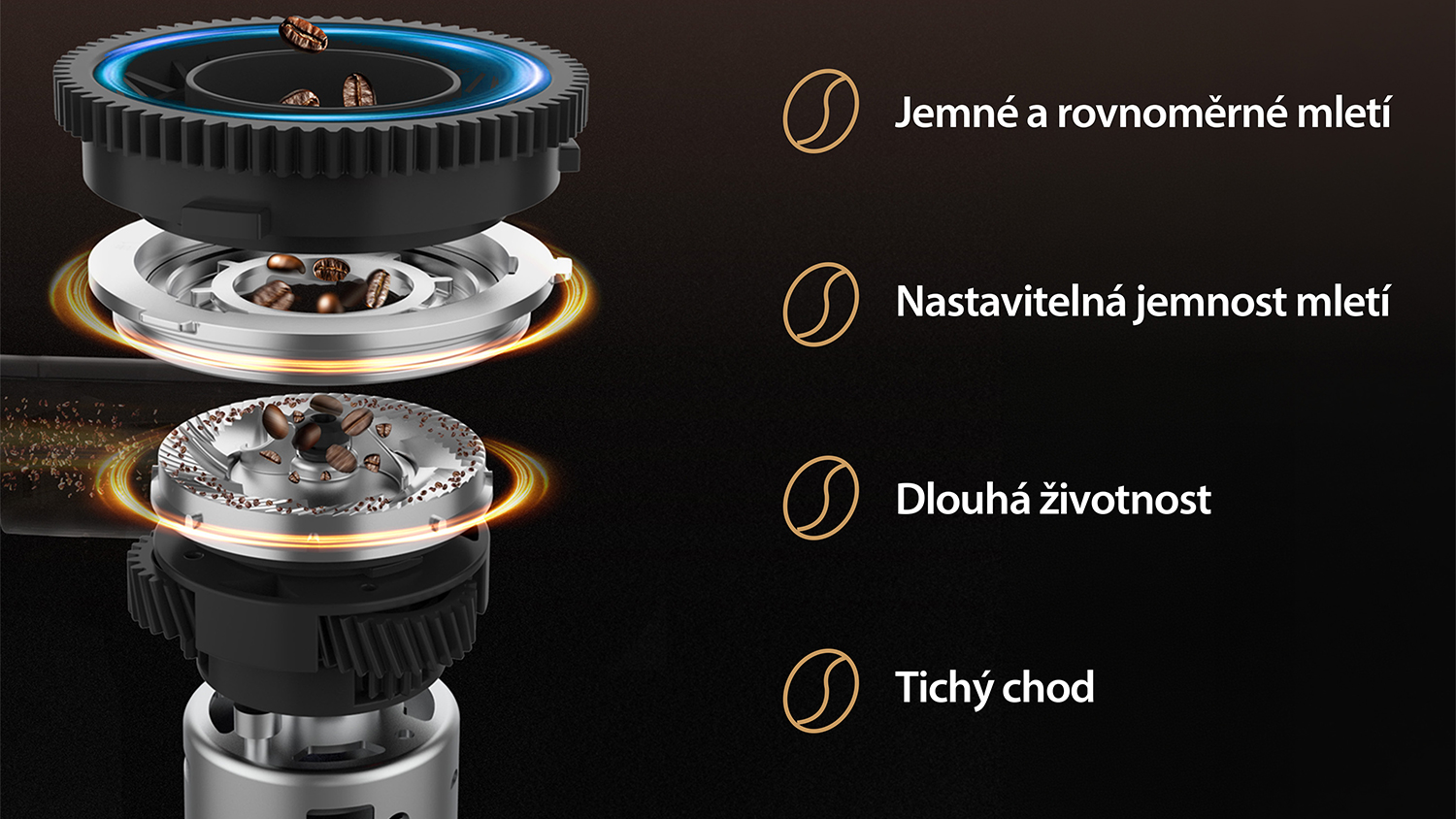 Kávovar SENCOR SES 9400BK ENZO