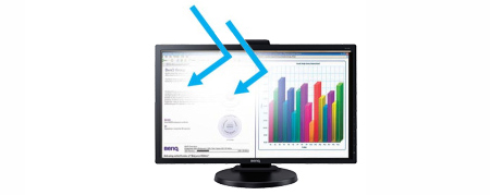 22 LED monitor BENQ BL2205PT černý black