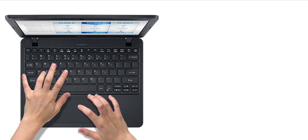 Notebook ACER TravelMate B B117MC3C8 černý black