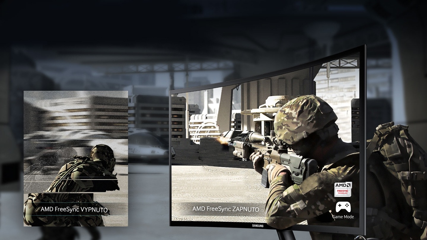 27 prohnutý LED monitor SAMSUNG C27F390FHU