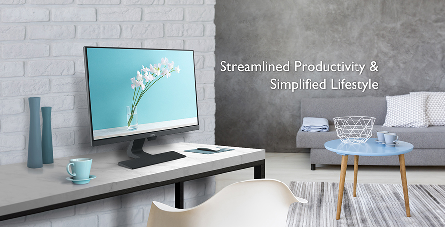 24 LED monitor BENQ GW2480 černý black