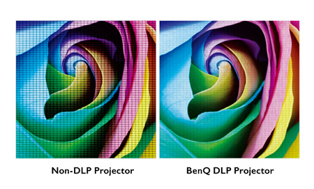 DLP projektor BENQ MW809ST bílý white