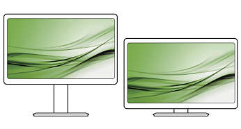 24 LED monitor PHILIPS 240S4QYMB00 černý black