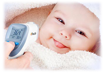 Bezdotykový zdravotní teploměr TrueLife Care Q7