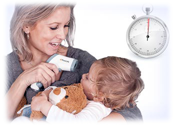 Bezdotykový zdravotní teploměr TrueLife Care Q7