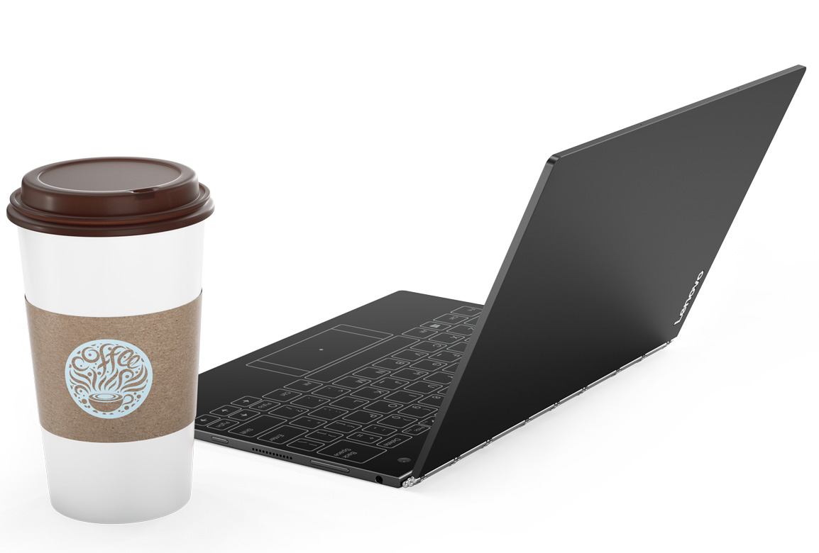 Tablet LENOVO  Yoga Book 10 Carbon Black