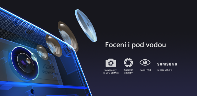 Mobilní telefon iGET Blackview GBV8000 Pro Titan