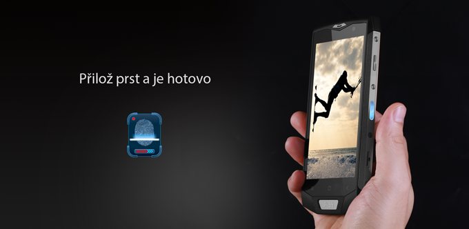 Mobilní telefon iGET Blackview GBV8000 Pro Titan