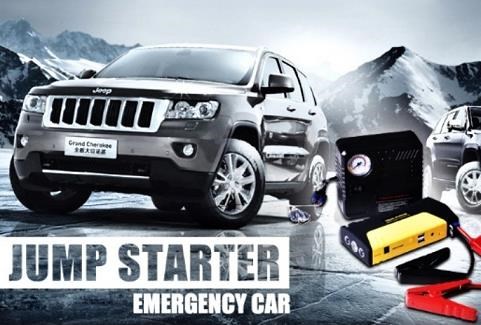 Power banka Viking Car Jump Starter ZULU I 16800mAh + vzduchový kompresor žlutá yellow