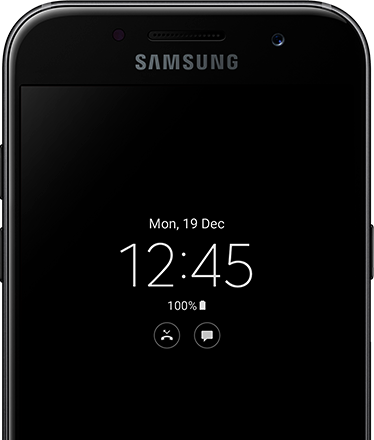 Mobilní telefon SAMSUNG  Galaxy A3 2017 černý black