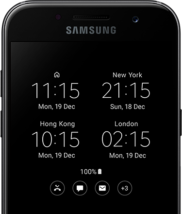Mobilní telefon SAMSUNG  Galaxy A3 2017 černý black