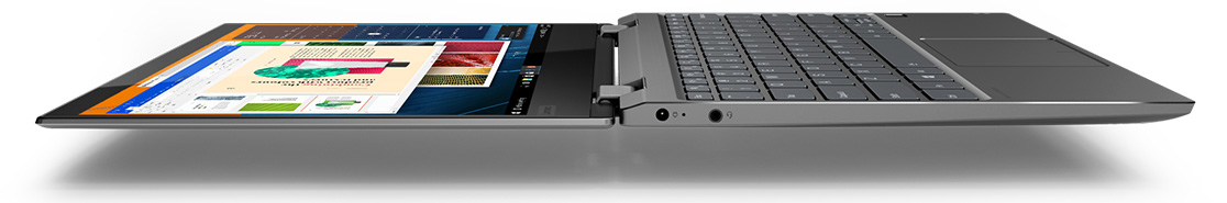 Notebook LENOVO YOGA 72012IKB kovový černý black