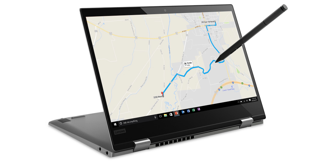 Notebook LENOVO YOGA 72012IKB kovový černý black